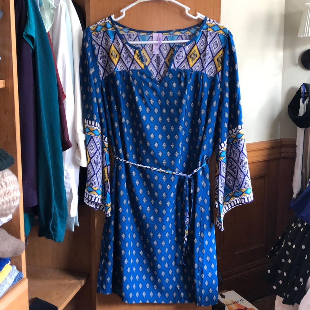 Boho Print Dress
